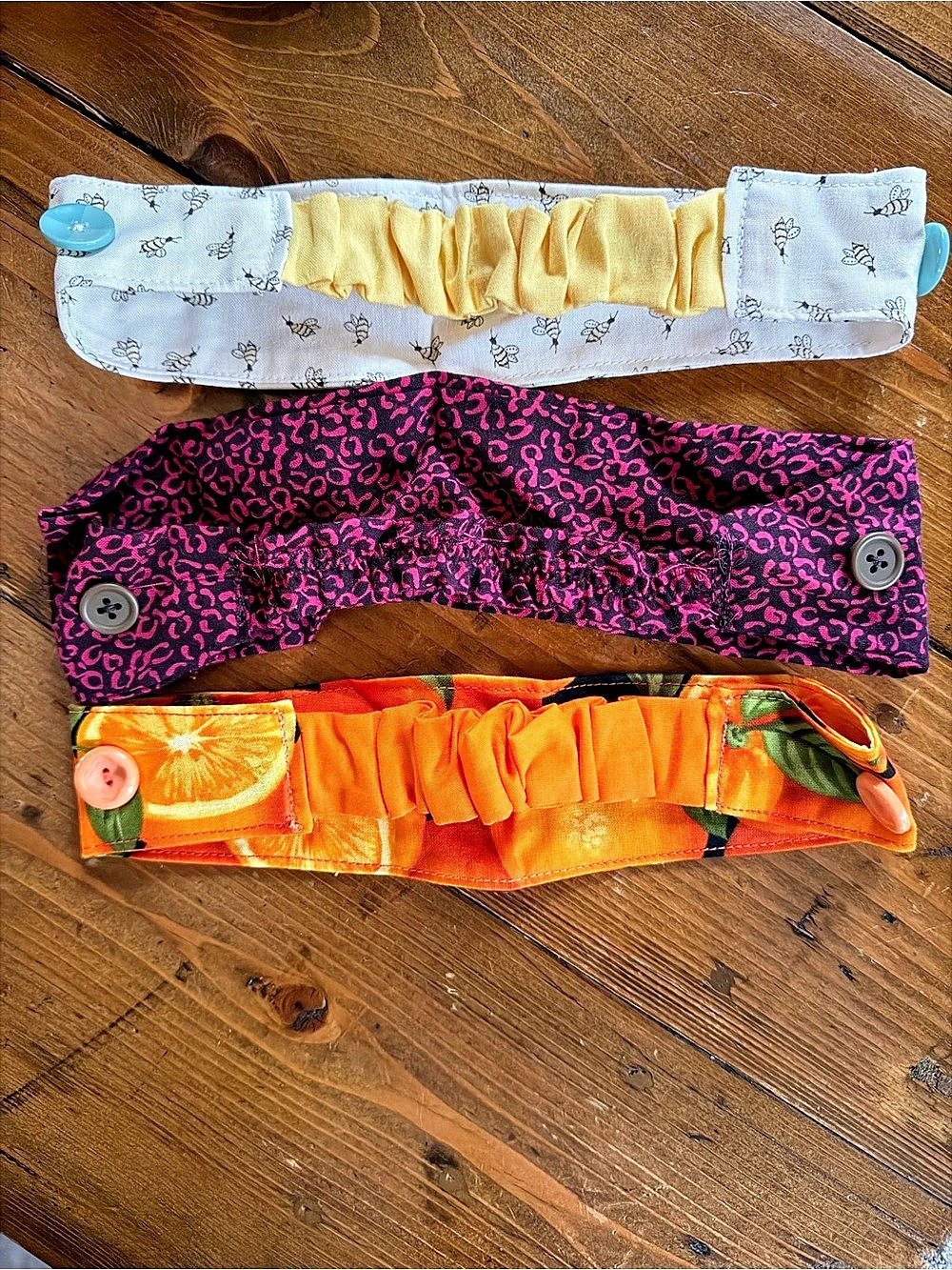 3-Piece Printed Headband Set for health care professionals
